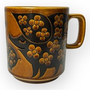 Hornsea Vintage Piggies Ceramic Mug 1972